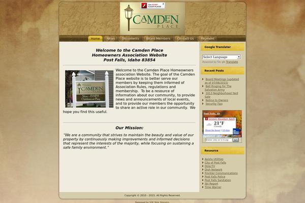 camdenplacehoa.com site used Camdenplacehoaart4sumer