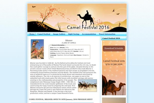 camelfestival.com site used Blue-clean