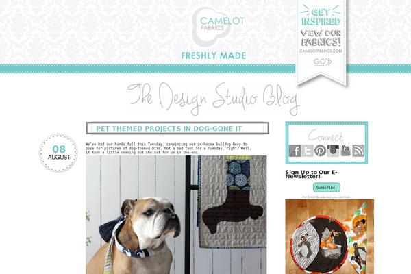 camelotfabricsblog.com site used Camelotfabrics