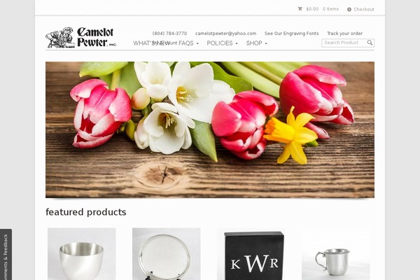 camelotpewter.com site used Emola-shop