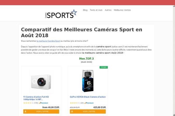 camera-sports.fr site used Focusblog