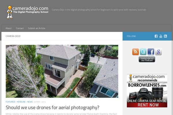 GeneratePress theme site design template sample