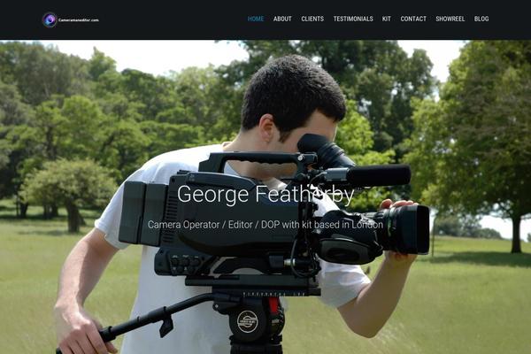 Avada theme site design template sample