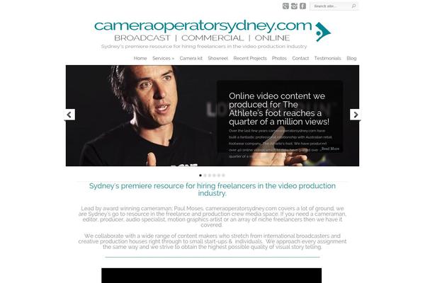 Chameleon theme site design template sample