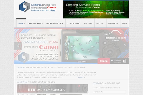 cameraservice.it site used Camera-service