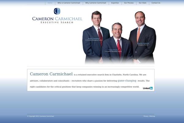 cameroncarmichael.com site used Wphud