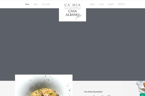 camia.it site used Betheme-1