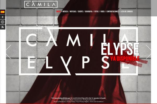 camila.tv site used Camila