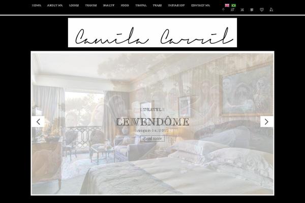 camilacarril.com site used Camilacarril
