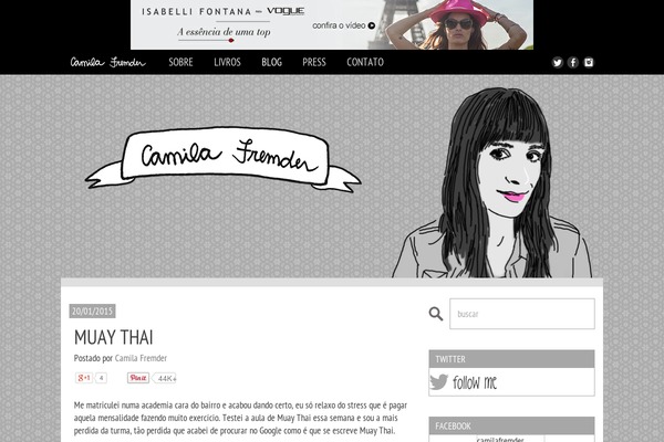 camila theme websites examples