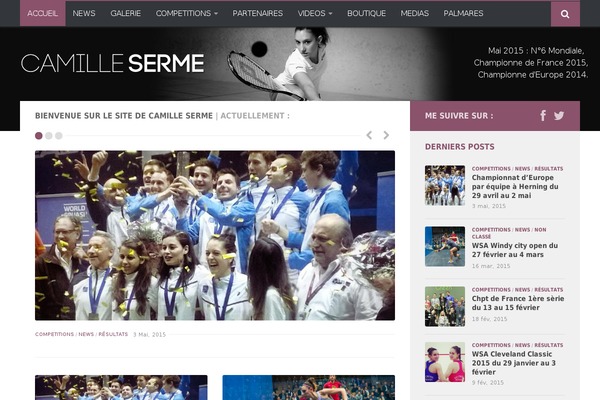 camille-serme.fr site used Camille-serme