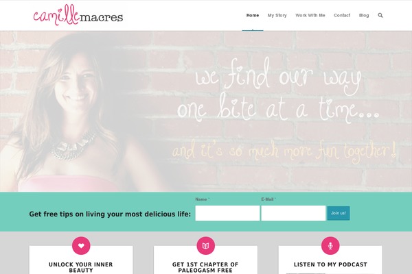 Enfold theme site design template sample