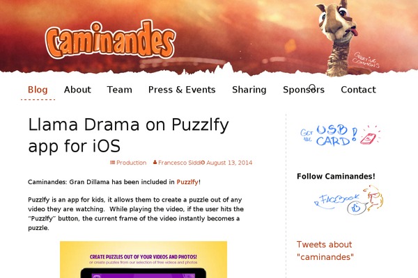 Twenty Thirteen theme site design template sample