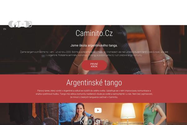 caminito.cz site used Bootstrap-photography
