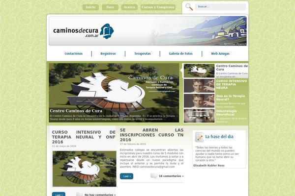 caminosdecura.com.ar site used Caminos