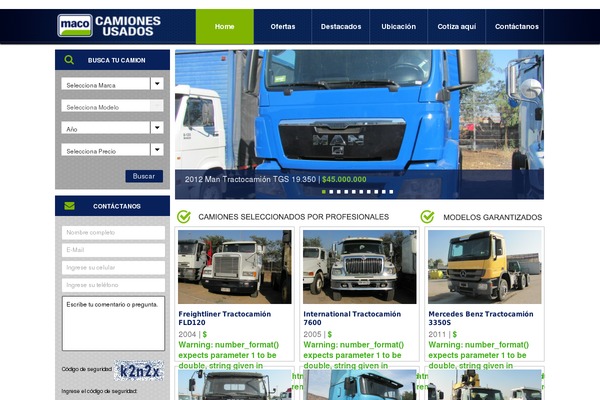 camionesusadosmaco.cl site used Automotive_premium