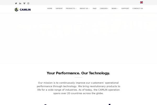 Industry-child theme site design template sample