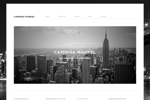 Mono theme site design template sample