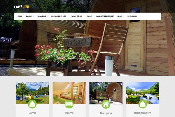 Ecopark theme site design template sample