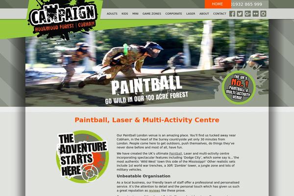 campaign-paintball.com site used Blutek