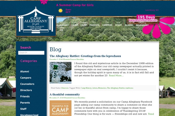 campalleghanyblog.com site used Campalleghany