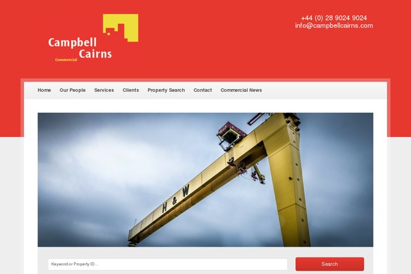 campbellcairns.com site used Wpcasa-oslo