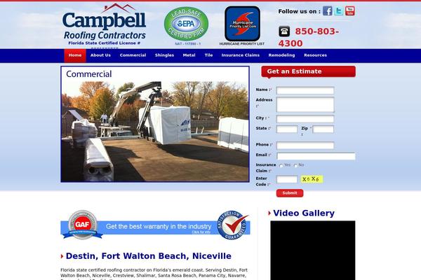 Twenty Ten theme site design template sample