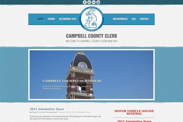 campbellcountyclerkky.com site used Vintage Immersed