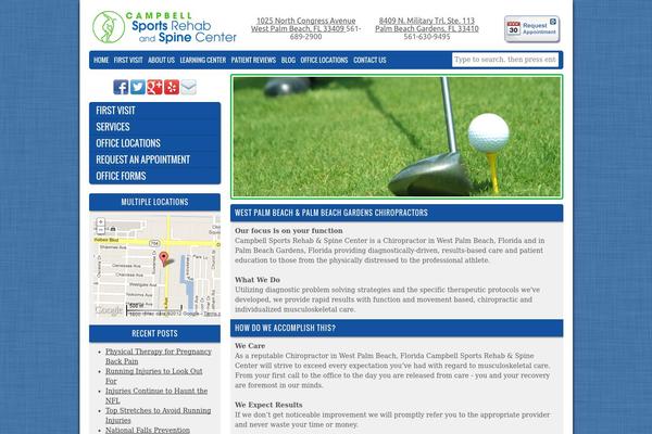 Headway theme site design template sample