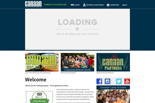 campcanaan.org site used Mywp