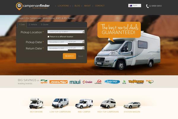 campervanfinder.com.au site used Car-hire