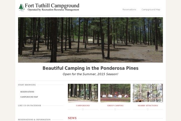 campforttuthill.com site used Voyage