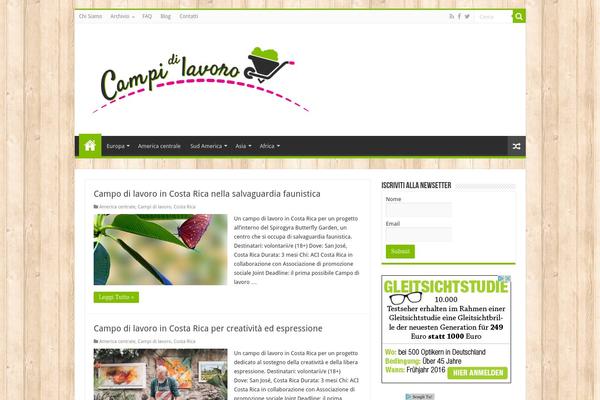 campidilavoro.it site used Outreach Pro