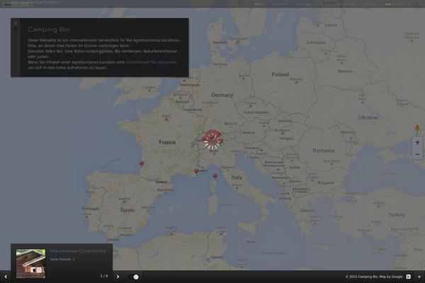camping-bio.com site used Wpnavigator