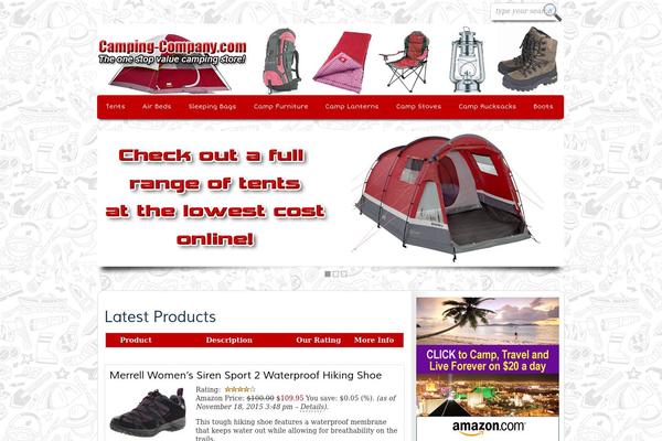 camping-company.com site used The-affiliate-wp-theme