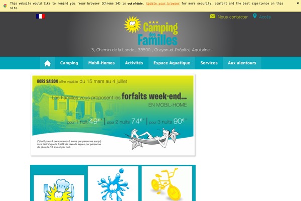 Fcx2 theme site design template sample