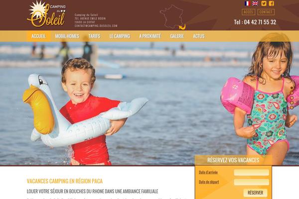Memory-child theme site design template sample