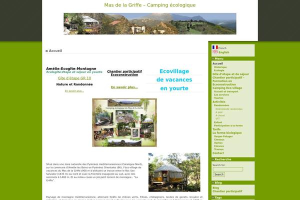 Landzilla theme site design template sample