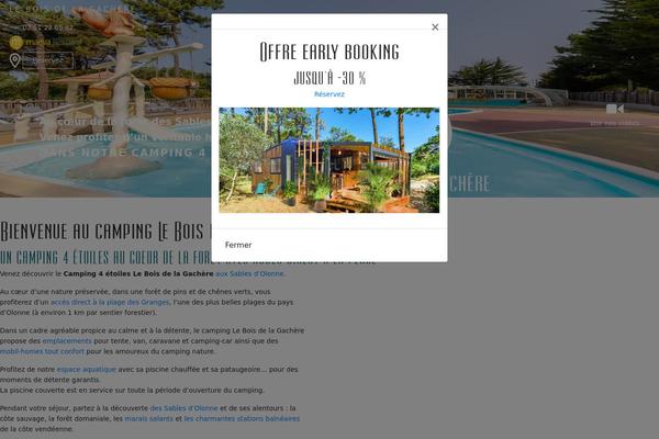 camping-gachere.com site used Boisverdon