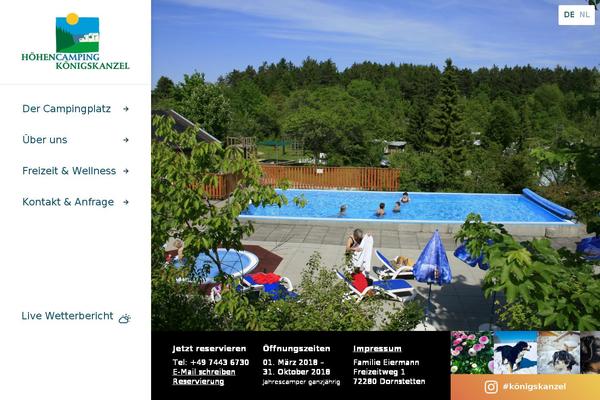 camping-koenigskanzel.de site used Camping_koenigskanzel