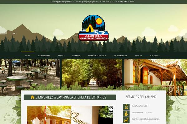 campingchopera.es site used Campingchopera