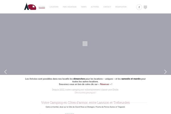Anchor theme site design template sample