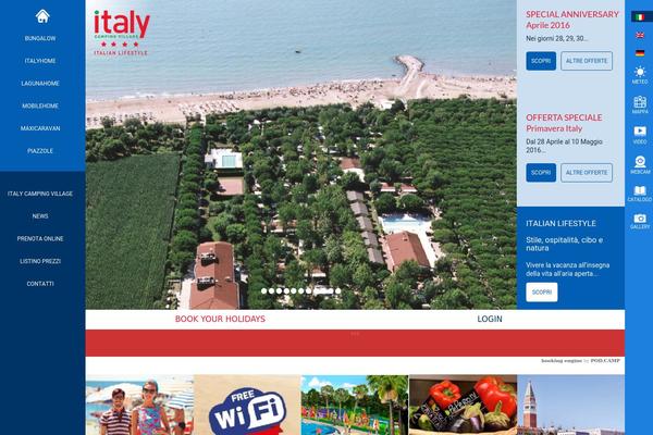 campingitaly.it site used Remedia-base