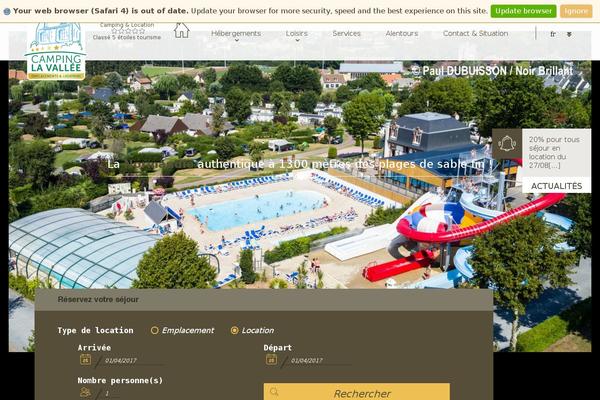 campinglavallee.com site used Wp-mrvwld-parenttheme