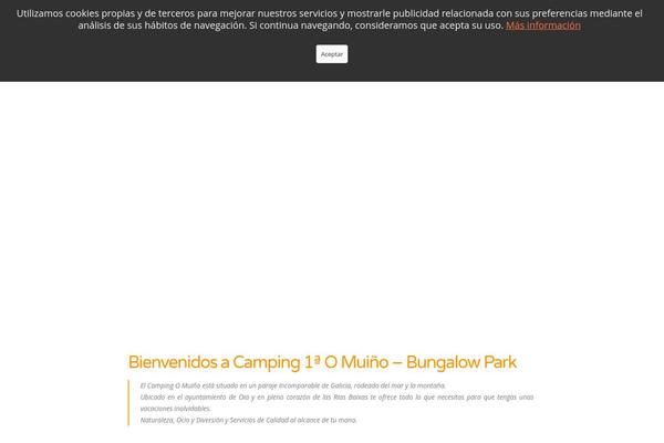 campingmuino.com site used Omuino