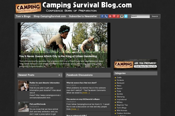 campingsurvivalblog.com site used MagUp