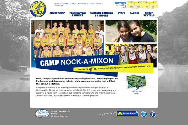 campnockamixon.com site used Cnam