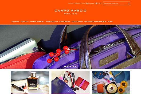 campomarzio WordPress theme, websites list used campomarzio theme campomarzio theme websites examples