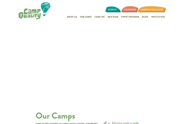 campquality.com site used Campquality