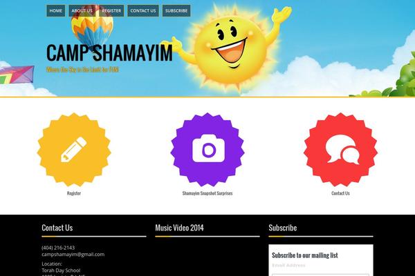 campshamayim.com site used Amplify
